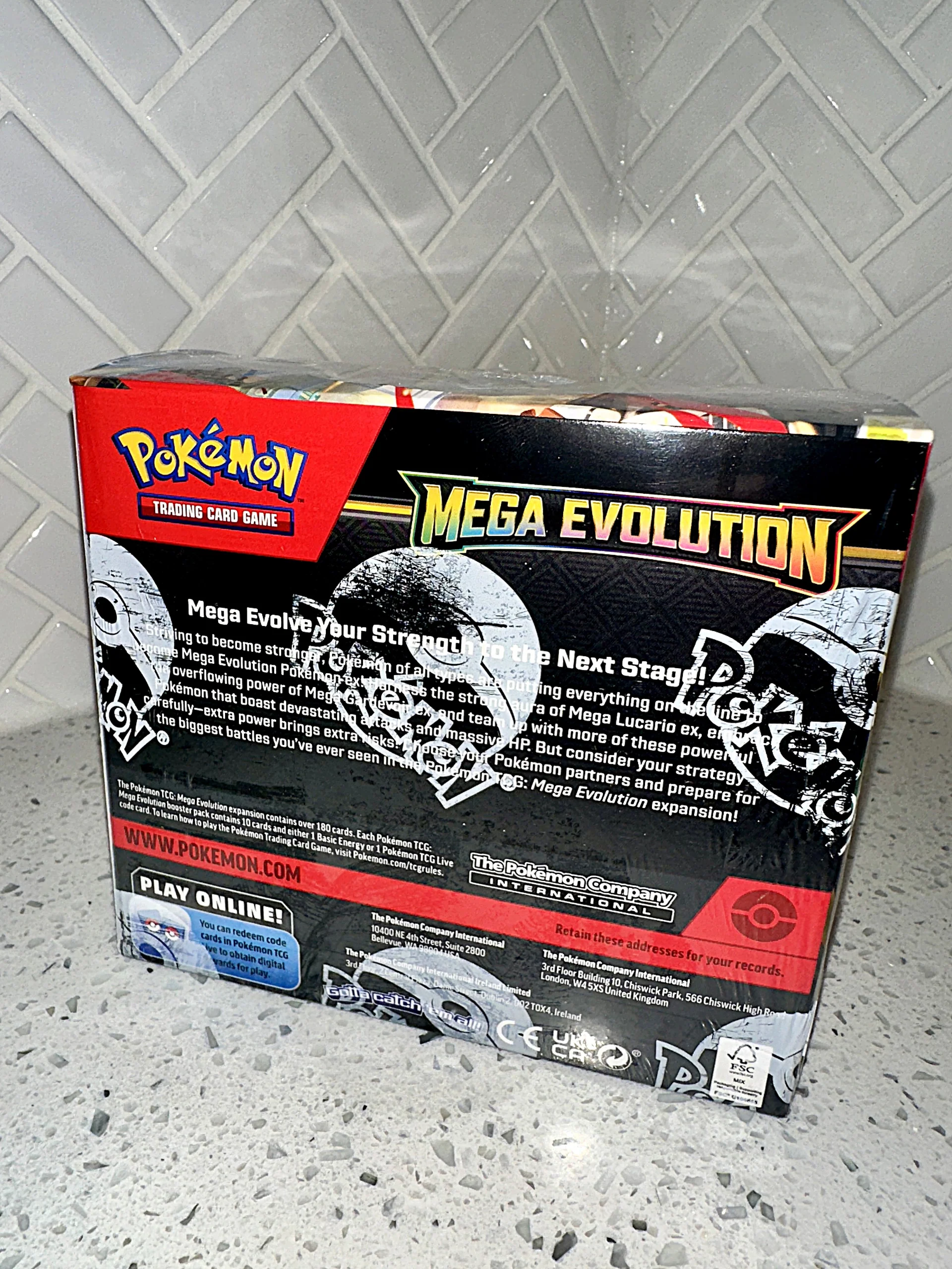 Pokémon TCG: Mega Evolution ~ Enhanced Booster Display Box