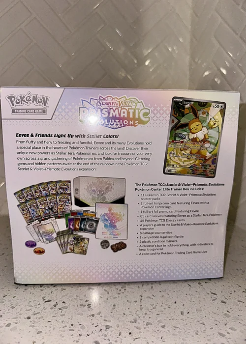 Pokemon TCG: Scarlet & Violet ~ Prismatic Evolutions ETB (Pokemon Center)