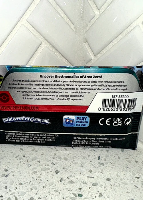Pokémon TCG: Scarlet & Violet ~ Paradox Rift Booster Pack