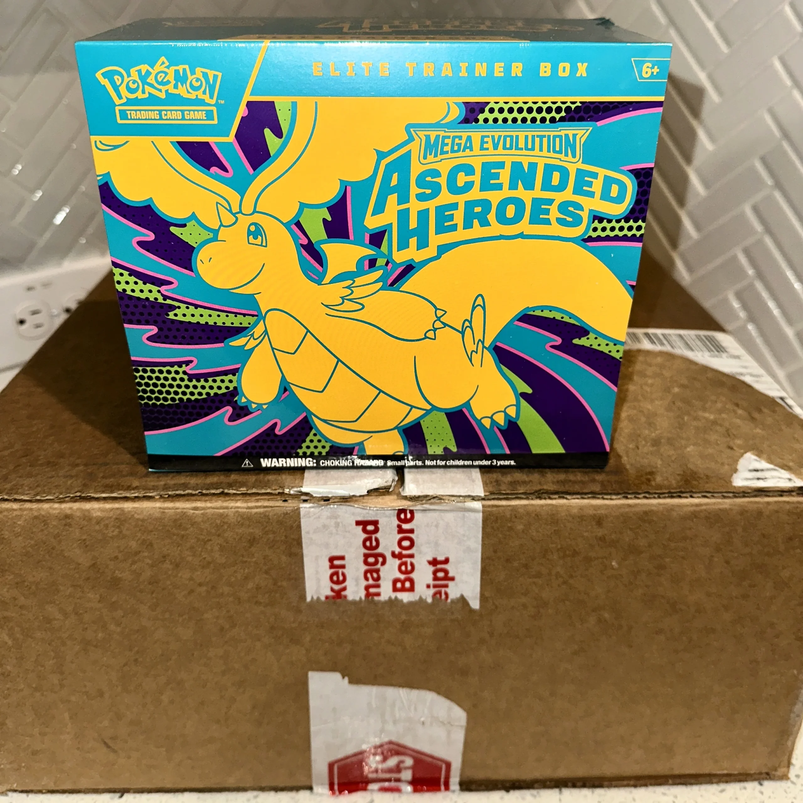 Pokémon TCG: Mega Evolution ~ Ascended Heroes Elite Trainer Box (Scratch n Dent)