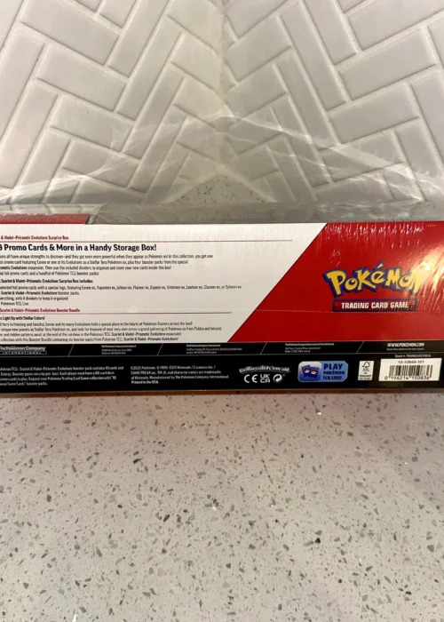 Pokémon TCG: Scarlet & Violet Prismatic Evolutions Surprise Box & Booster Bundle