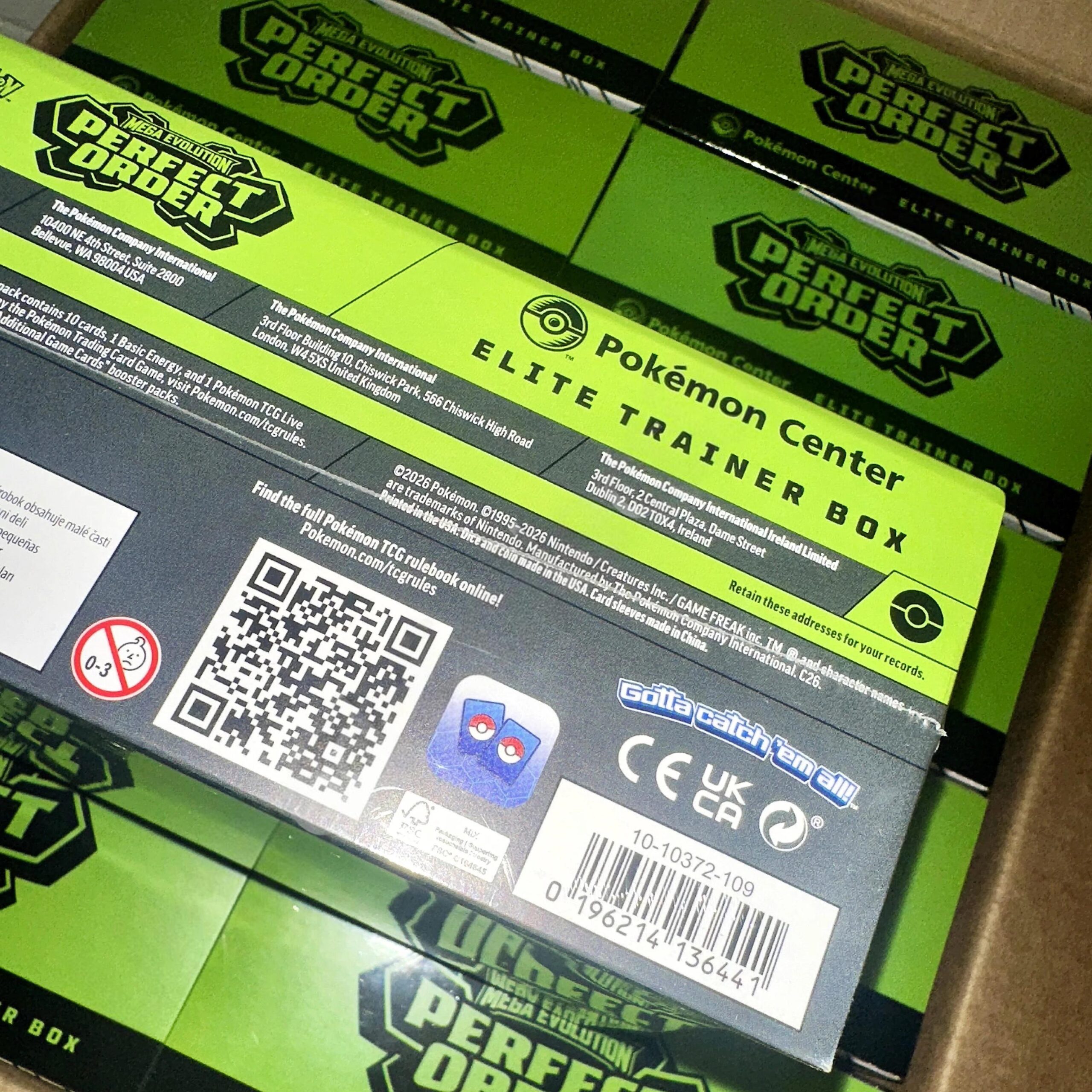 Pokémon TCG: Mega Evolution ME03 Perfect Order ETB (Pokémon Center Exclusive) - Image 3