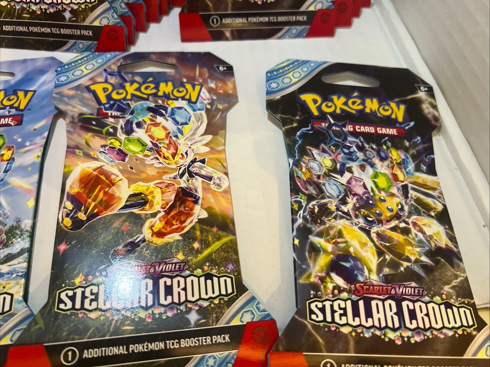 Pokémon TCG: Scarlet & Violet Stellar Crown Sleeved Booster Pack 36 Count - SV07 - Image 3
