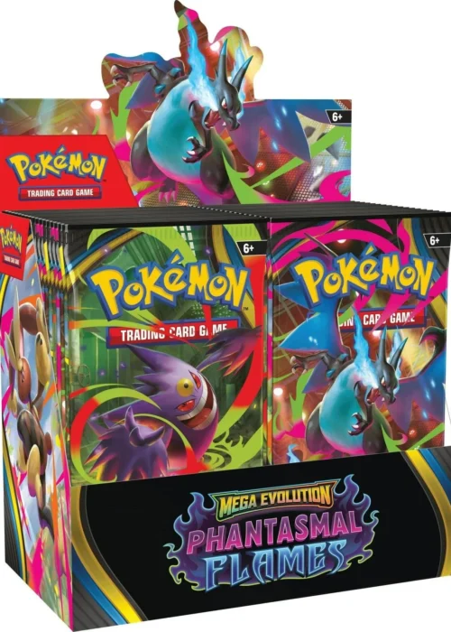 Pokémon TCG: Mega Evolution-Phantasmal Flames Booster Display Box (36 Packs)
