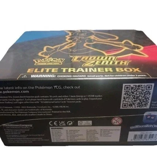 Pokémon TCG: Crown Zenith Elite Trainer Box (ETB) Brand New & Sealed