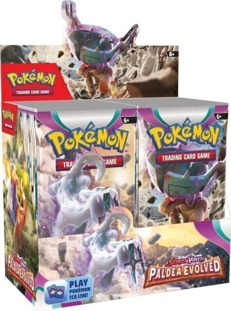 Pokémon TCG: Scarlet and Violet Paldea Evolved Booster Box - Factory Sealed